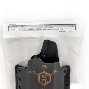 Blackpoint Tactical OWB Holster FNH 509 Surefire XC2  Mounted Right Hand Grey